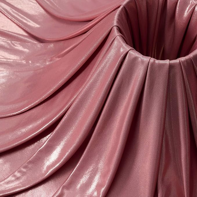 20x10ft Thick Rose Gold Glitter Backdrop Curtain Panels - Image 2