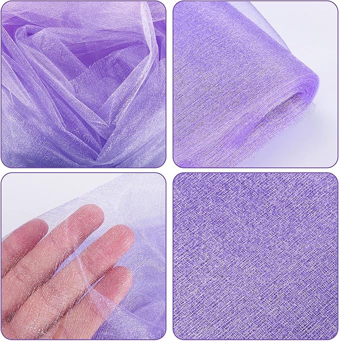 Crystal Organza Fabric Tulle - Image 5