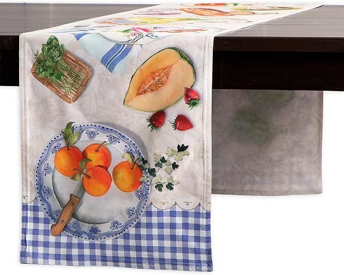 Maison d' Hermine Table Runner 100% Cotton Double Layer Table Runners 72 inches by MaisondHermine