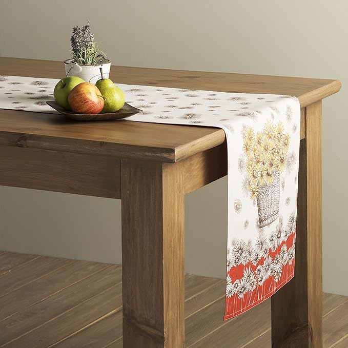 Maison d' Hermine Table Runner 100% Cotton Single Layer Table Runners 90 inches - Image 6