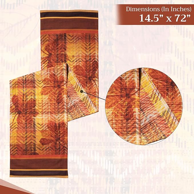 Maison d' Hermine Table Runner 100% Cotton Double Layer Table Runners 72 inches - Image 4