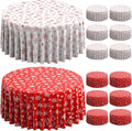 Jectivs 12 Pieces Christmas Snowflake Plastic Party Tablecloth Decorations by JectivsPartyDecorations