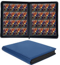 1600+ Pockets Trading Card Binder, 16-Pocket Card Ablum Compatible by KUOOKING