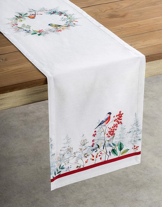 Maison d' Hermine Table Runner 100% Cotton Single Layer Table Runners 90 inches - Image 5
