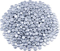 Galashield Flat Glass Marbles for Vases Silver Glass Gems Beads Pebbles Vase by Galashield