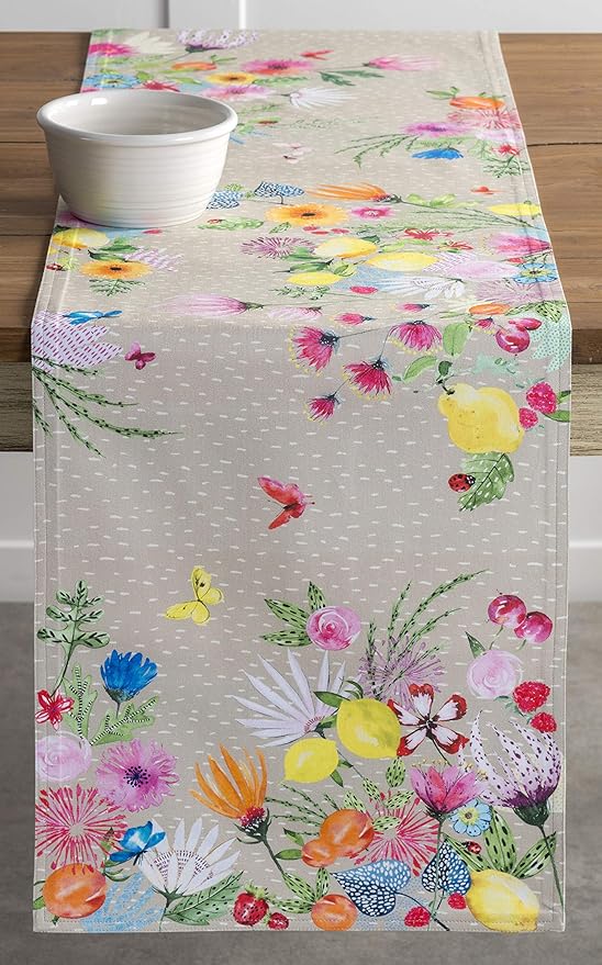 Maison d' Hermine Table Runner 100% Cotton Double Layer Table Runners 72 inches - Image 9