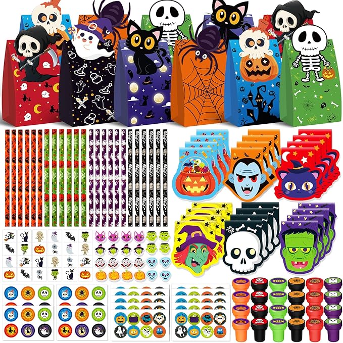 Halloween Party Favors for Kids, Halloween Miniatures Prizes, Trick or Treat by Shemira