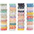 YUBBAEX 60 Rolls Value Washi Tape Pack Retro Arts Masking Tape Basic Patterns by YUBBAEXWashiTapes-MyBulletJournalFriends