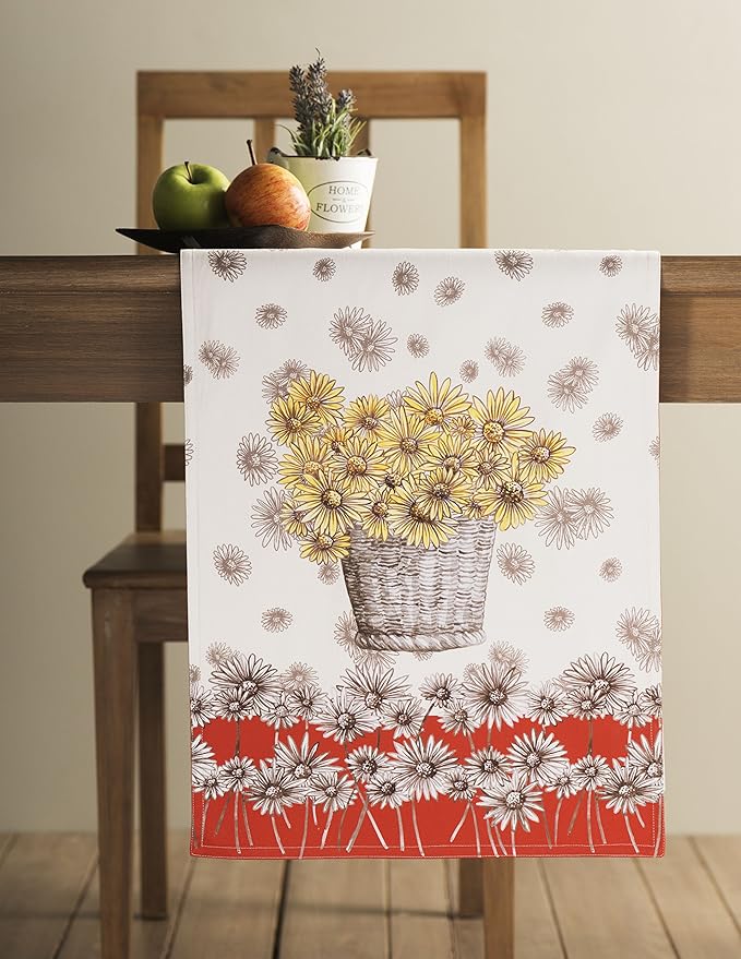 Maison d' Hermine Table Runner 100% Cotton Single Layer Table Runners 90 inches - Image 4