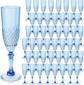 Plastic Champagne Flutes, for Weddings Bachelor Parties Toasting and Events by LEYIQUCHAMPAGNEWINEGLASSES