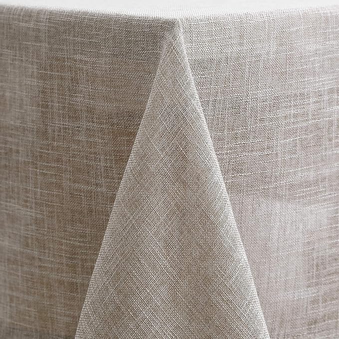 maxmill Flaxy Faux Linen Tablecloth - Image 9