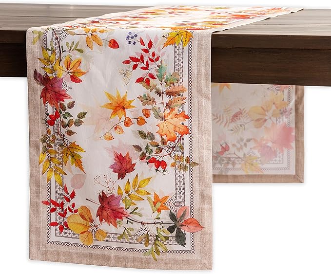 Maison d' Hermine Table Runner 100% Cotton Single Layer Table Runners 48 inches by MaisondHermine