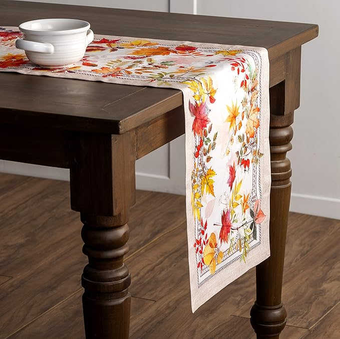 Maison d' Hermine Table Runner 100% Cotton Single Layer Table Runners 48 inches - Image 6