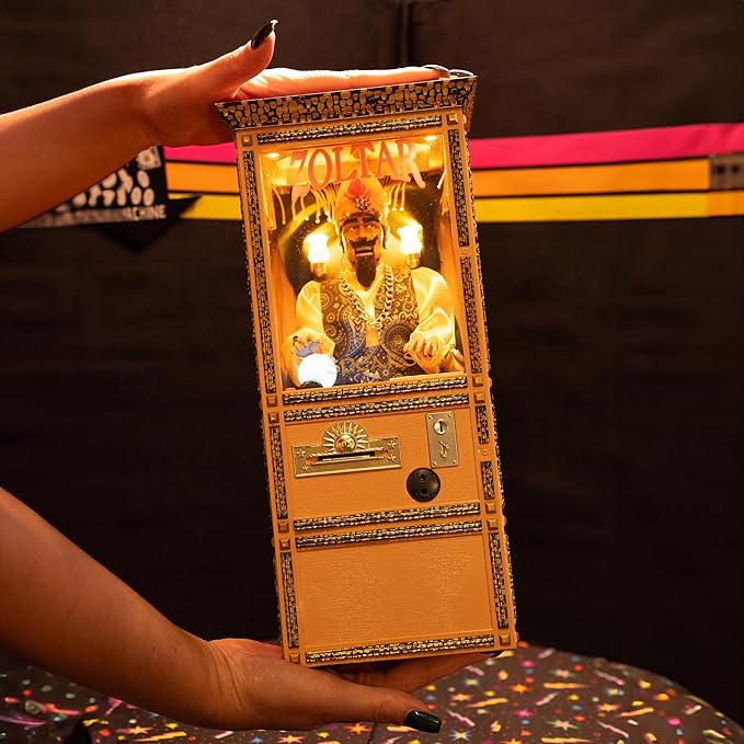 New Wave Toys Zoltar Speaks Mini Replica Fortune Teller Machine, Fully Animated - Image 7