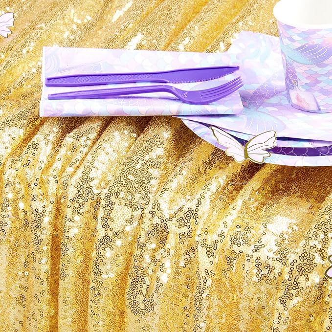 QueenDream Sequin Tablecloth - Image 3