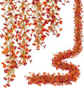 Fall Mums Flowers Artificial Garland by Ammyoo