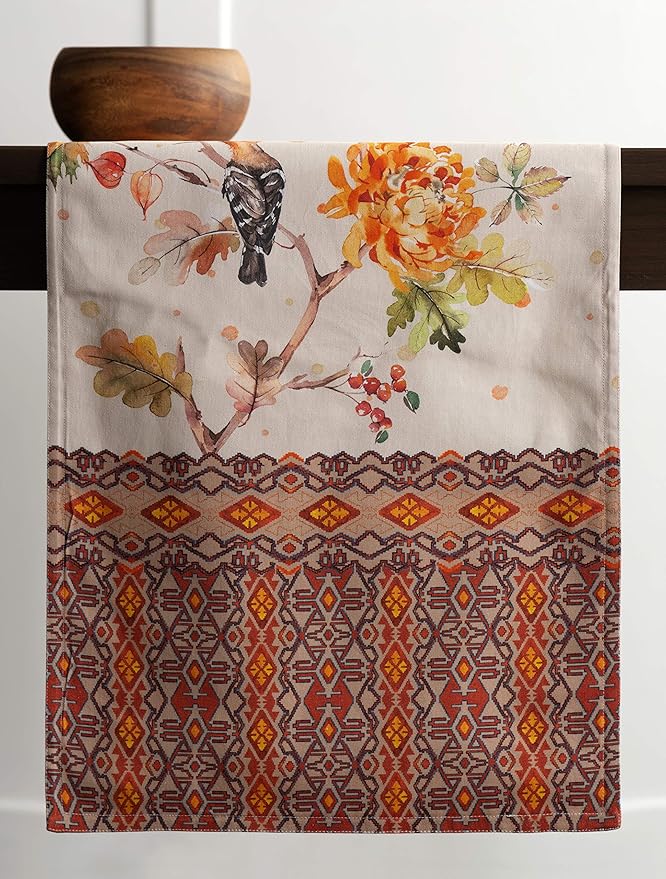 Maison d' Hermine Table Runner 100% Cotton Double Layer Table Runners 108 - Image 8