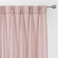 Vision Home Pink Pinch Pleated Semi Sheer Curtains by VisionHome