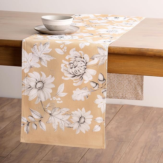 Maison d' Hermine Table Runner 100% Cotton Double Layer Table Runners 108 - Image 9
