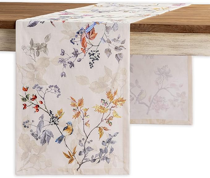 Maison d' Hermine Table Runner 100% Cotton Single Layer Table Runners 48 inches by MaisondHermine