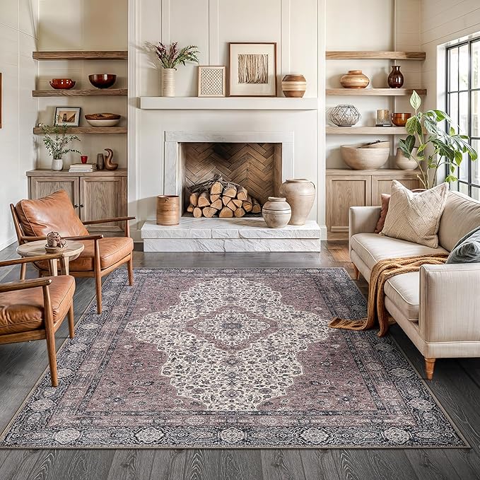 Bloom Rugs Washable Non-Slip 6' x 9' Rug by BloomRugs