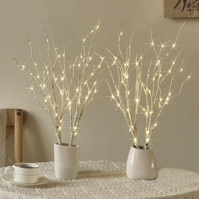 Birchlitland Lighted Birch Branches - Image 7