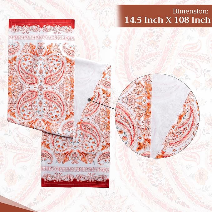 Maison d' Hermine Table Runner 100% Cotton Single Layer Table Runners 108 - Image 4