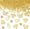 MARFOREVER Gold Wedding Confetti Bridal Shower Decorations Bride to Be Confetti by MARFOREVER