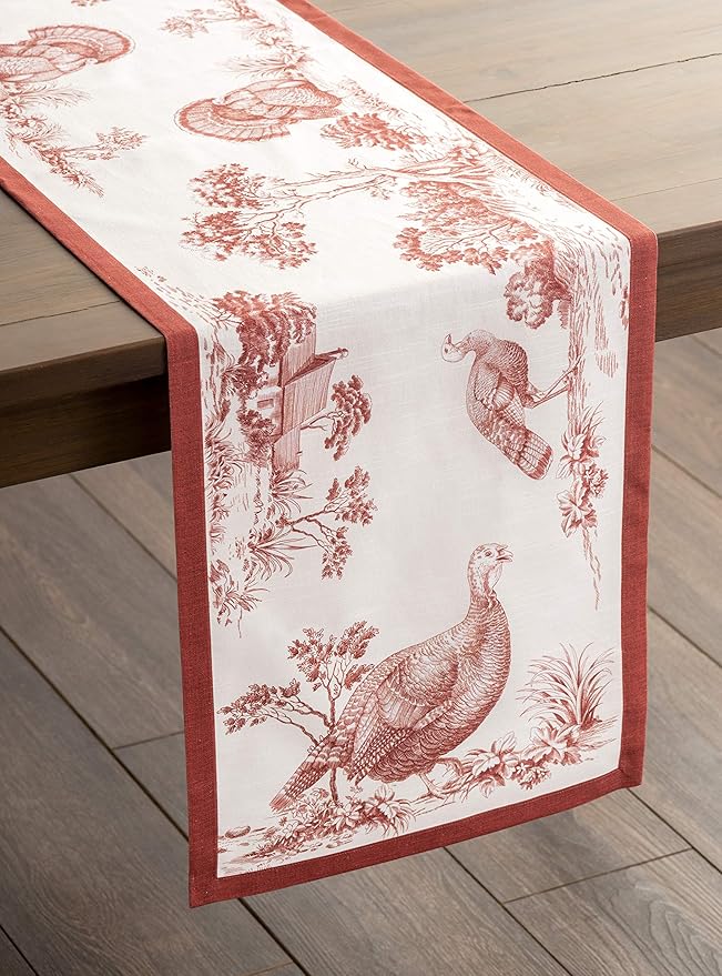 Maison d' Hermine Table Runner 100% Cotton Single Layer Table Runners 60 inches - Image 5