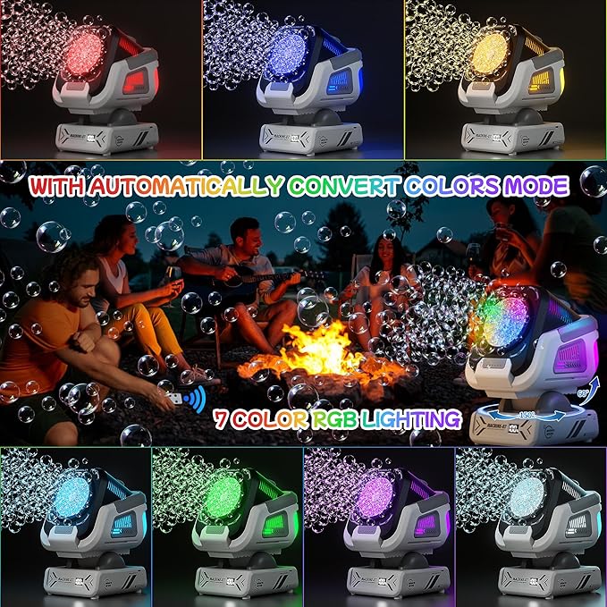 2025 Upgraded Bubble Machine - Image 6