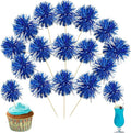 Ephlyn 30Pcs Foil Firework Cupcake Toppers Sparkles Fireworks Sticks Birthday by Ephlyn