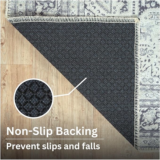 Bloom Rugs Washable Non-Slip 4' x 6' Rug - Image 7