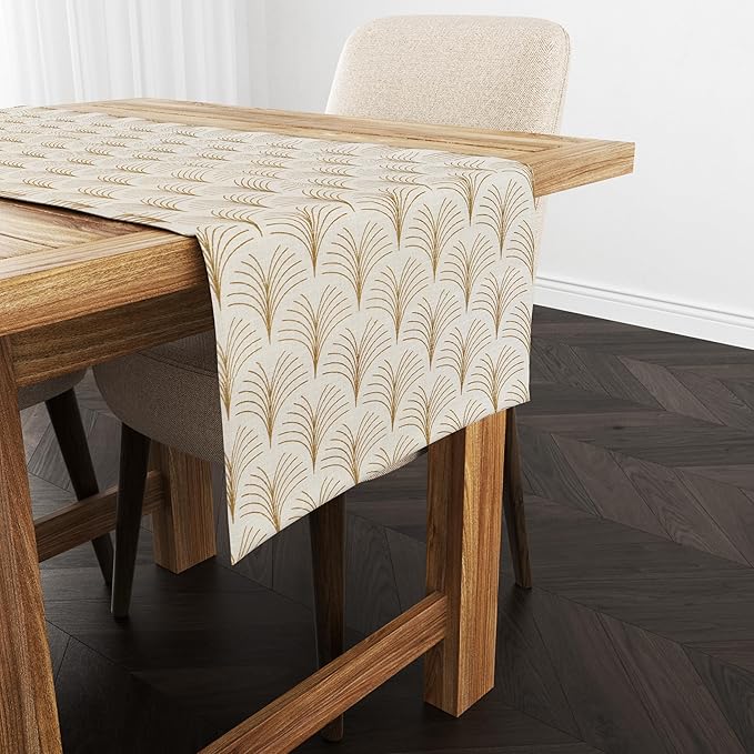 Ruvanti 100% Cotton Table Runner 90 Inches Long, Stain Resistant, Washable & - Image 7