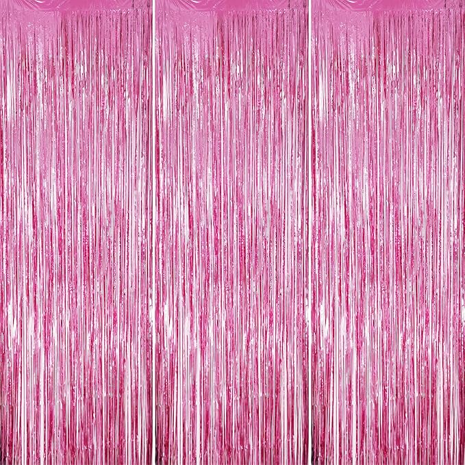 3 Pack Foil Fringe Backdrop by DECOCKRAT