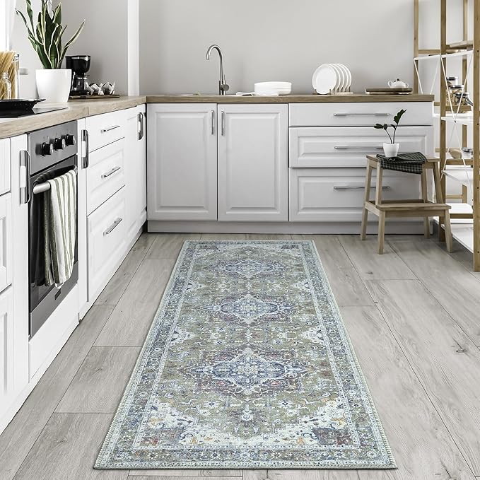 Bloom Rugs Washable Non-Slip 12 ft Runner - Image 4