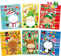 JOYIN 24 Pcs Christmas Make-a-face Stickers, Make Your Own Characters Mix and by JOYIN