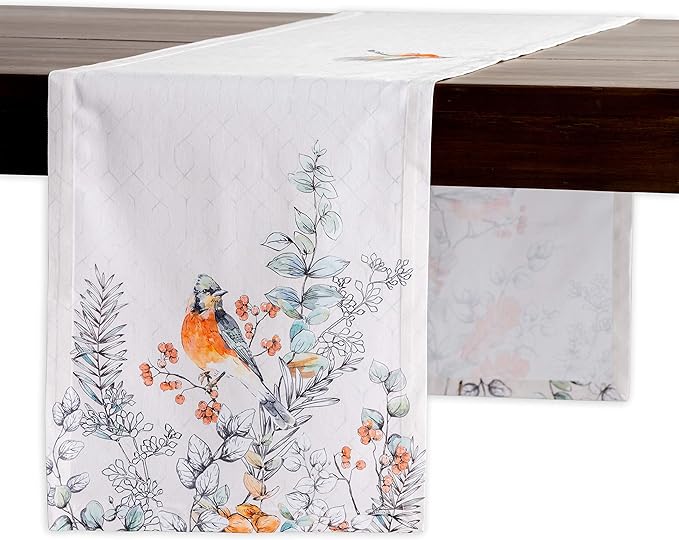Maison d' Hermine Table Runner 100% Cotton Single Layer Table Runners 48 inches by MaisondHermine
