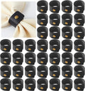 APTWOW 40PCS Leather Napkin Rings, Fall Thanksgiving Napkin Holder by APTWOW
