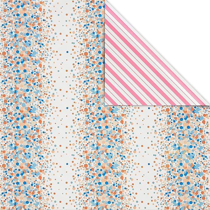 American Greetings 175 sq. ft. Reversible Wrapping Paper - Image 2