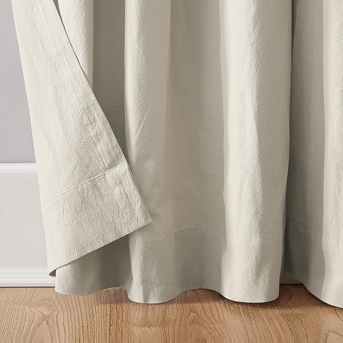 Archaeo Washed Cotton Twist Tab Curtain - Image 4