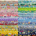 12" x 12" 50 PCS 100% Cotton Fabric Bundles by newamishquilt