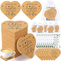 Uiifan 100 Set Wedding Favors for Guest Coaster Gifts Bulk Heart Shaped by Uiifan