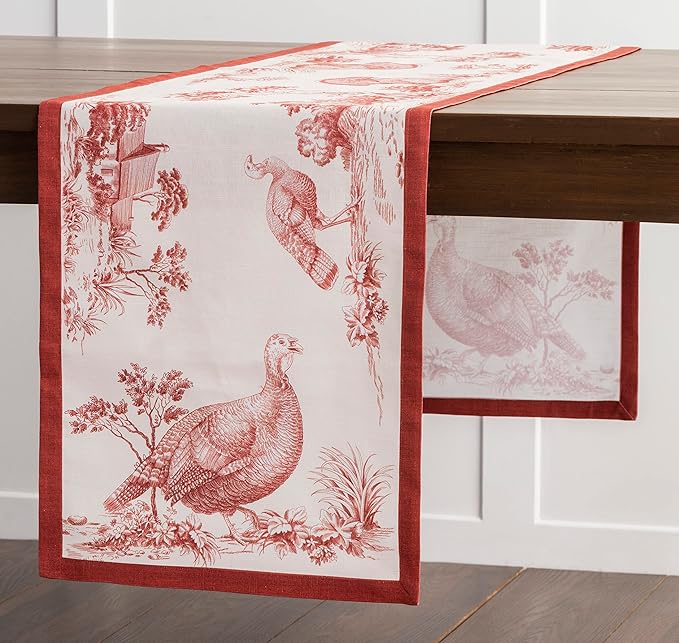 Maison d' Hermine Table Runner 100% Cotton Single Layer Table Runners 48 inches - Image 7