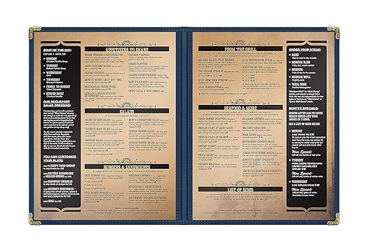Goodsmart Restaurant Menu Covers - Image 3
