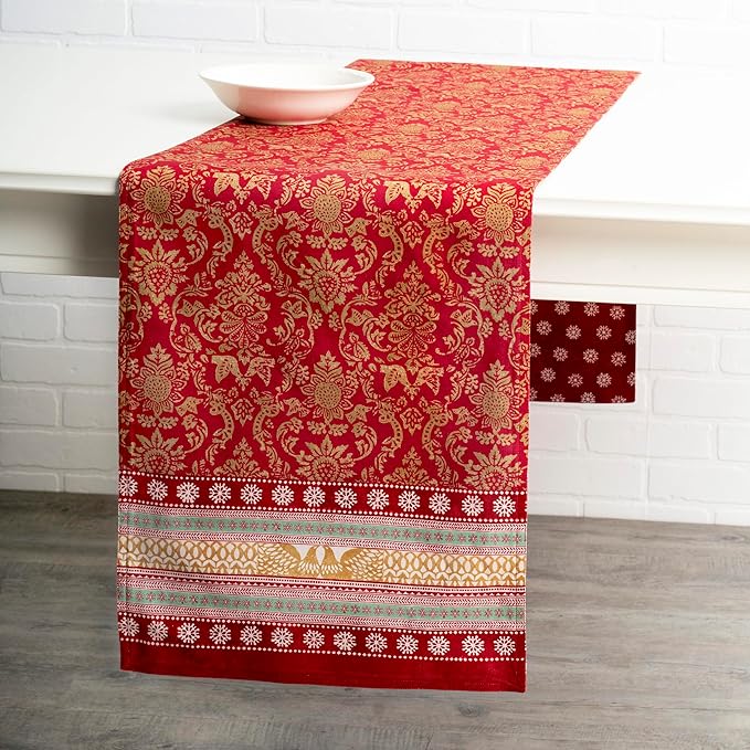 Maison d' Hermine Table Runner 100% Cotton Double Layer Table Runners 72 inches - Image 8