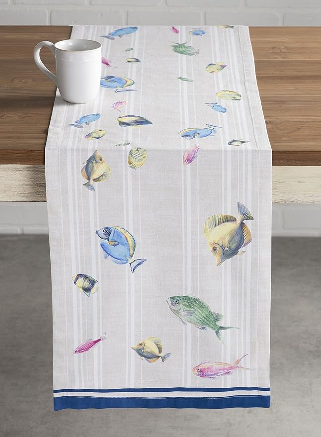 Maison d' Hermine Table Runner 100% Cotton Double Layer Table Runners 72 inches - Image 9