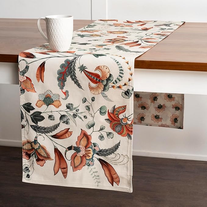 Maison d' Hermine Table Runner 100% Cotton Double Layer Table Runners 108 - Image 8