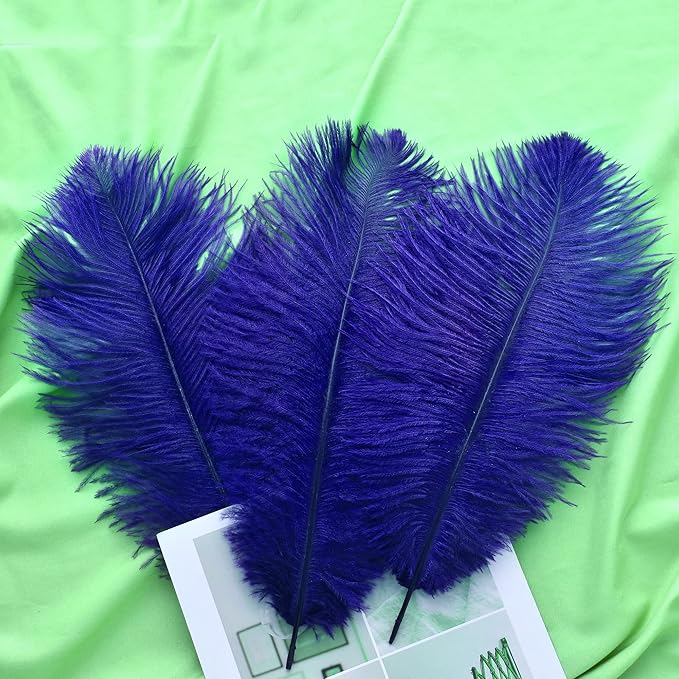 Ballinger Royal Blue Ostrich Feathers - Image 6