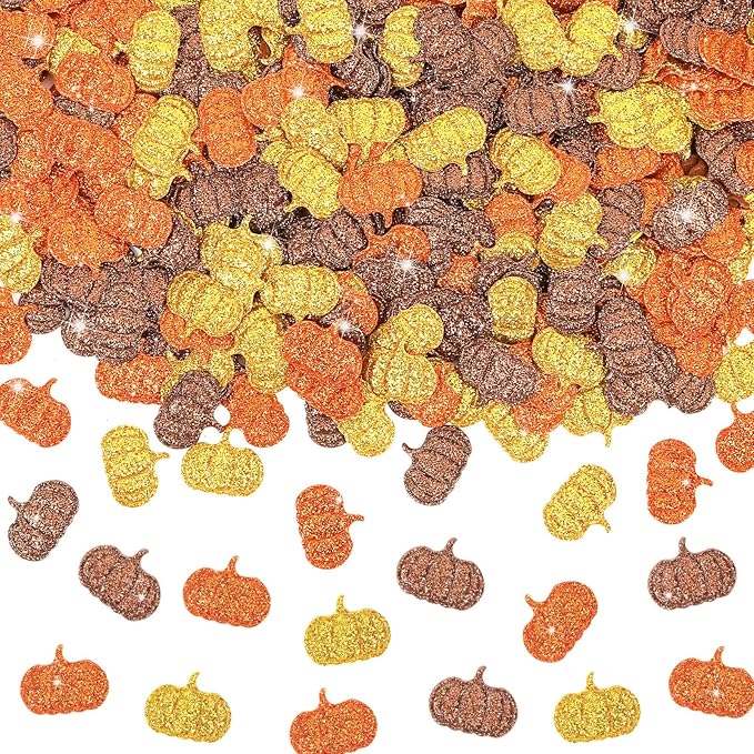 MARFOREVER Fall Felt Pumpkin Glitter Confetti by MARFOREVER