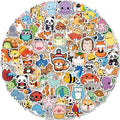 200 Pcs Animal Stickers for Kids, Cute Water Bottle Stickers for Kids Waterproof by pcnearty
